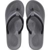 imageCOFACE Flip Flops For Women with Arch Support Comfortable Woman ThongSandals Yoga Mat Lightweight Orthopedic Womens FlipFlopGrey