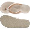 imageCOFACE Flip Flops For Women with Arch Support Comfortable Woman ThongSandals Yoga Mat Lightweight Orthopedic Womens FlipFlopIvory White