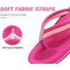 imageCOFACE Flip Flops For Women with Arch Support Comfortable Woman ThongSandals Yoga Mat Lightweight Orthopedic Womens FlipFlopRose