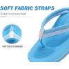 imageCOFACE Flip Flops For Women with Arch Support Comfortable Woman ThongSandals Yoga Mat Lightweight Orthopedic Womens FlipFlopSkyblue
