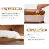 imageCOFACE Flip Flops for Women With Comfortable Arch Support Ladies Fashion Platform Thong Sandals Soft Yoga Mat Sole For BeachIndoor OutdoorBeige Khaki