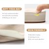 imageCOFACE Flip Flops for Women With Comfortable Arch Support Ladies Fashion Platform Thong Sandals Soft Yoga Mat Sole For BeachIndoor OutdoorBeige White