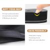 imageCOFACE Flip Flops for Women With Comfortable Arch Support Ladies Fashion Platform Thong Sandals Soft Yoga Mat Sole For BeachIndoor OutdoorBlack