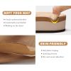 imageCOFACE Flip Flops for Women With Comfortable Arch Support Ladies Fashion Platform Thong Sandals Soft Yoga Mat Sole For BeachIndoor OutdoorKhaki Gold