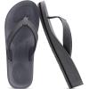imageCOFACE Flip Flops for Women With Comfortable Arch Support Ladies Fashion Platform Thong Sandals Soft Yoga Mat Sole For BeachIndoor OutdoorLight Grey