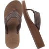 imageCOFACE Womens Flip Flops with Arch Support Ladies Fashion Lightweight Wedge Flip Flops Comfortable Yoga Mat Sole Summer Platform Thong SandalsBrown