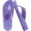imageCOFACE Womens Flip Flops with Arch Support Ladies Fashion Lightweight Wedge Flip Flops Comfortable Yoga Mat Sole Summer Platform Thong SandalsPurple