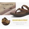 imageCOFACE Womens Trendy Orthotic Flip Flops Lightweight Yoga Mat Thick Cushion Walking Thong Sandals Adjustable Slip On Slippers With Comfortable Plantar Fasciitis Arch SupportBrown