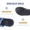 imageCOFACE Womens Trendy Orthotic Flip Flops Lightweight Yoga Mat Thick Cushion Walking Thong Sandals Adjustable Slip On Slippers With Comfortable Plantar Fasciitis Arch SupportNavy Blue