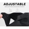 imageCOFACE Flip Flops for Men with Arch Support Comfortable Man Thong Sandals Adjustable Beach Flipflop OutdoorBlack