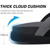 imageCOFACE Flip Flops for Men with Arch Support Comfortable Man Thong Sandals Adjustable Beach Flipflop OutdoorGrey