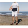 imageCOFACE Mens Arch Support Flip Flops Yoga Mat Comfortable Thick Cushion Recovery Walking Thong Sandals Lightweight Slip On Summer Beach SlippersBlack Brown