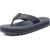 imageCOFACE Mens Arch Support Flip Flops Yoga Mat Comfortable Thick Cushion Recovery Walking Thong Sandals Lightweight Slip On Summer Beach SlippersGrey