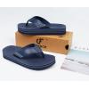 imageCOFACE Mens Arch Support Flip Flops Yoga Mat Comfortable Thick Cushion Recovery Walking Thong Sandals Lightweight Slip On Summer Beach SlippersNavy Blue
