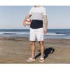 imageCOFACE Mens Arch Support Flip Flops Yoga Mat Comfortable Thick Cushion Recovery Walking Thong Sandals Lightweight Slip On Summer Beach SlippersWhite