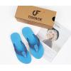 imageCOFACE Womens Arch Support Flip Flops Yoga Mat Comfortable Thick Cushion Walking Thong Sandals Lightweight Slip On Summer Beach SlippersBlue