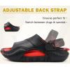 imageCOFACE Mens Orthotic Clogs Orthopedic Mules for Men Recovery Sandals Man Plantar Fasciitis Summer Casual Size 715BlackRed Camo