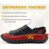 imageCOFACE Mens Orthotic Clogs Orthopedic Mules for Men Recovery Sandals Man Plantar Fasciitis Summer Casual Size 715BlackRed Camo