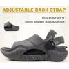 imageCOFACE Mens Orthotic Clogs Orthopedic Mules for Men Recovery Sandals Man Plantar Fasciitis Summer Casual Size 715GreyBlack