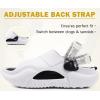 imageCOFACE Mens Orthotic Clogs Orthopedic Mules for Men Recovery Sandals Man Plantar Fasciitis Summer Casual Size 715WhiteBlack