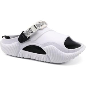 imageCOFACE Mens Orthotic Clogs Orthopedic Mules for Men Recovery Sandals Man Plantar Fasciitis Summer Casual Size 715WhiteBlack
