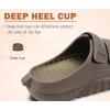 imageCOFACE Mens Recovery Sandals Orthopedic Walking Slides for Men Adjustable Thick Cushioned Orthotic Man Plantar Fasciitis Comfort Casual Outdoor Size 715Brown