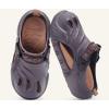 imageCOFACE Mens Recovery Clogs Comfortable Walking Thick Cushion Sandals Sport Casual Orthopedic Mules with Plantar Fasciitis Arch SupportBrown Khaki