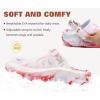 imageCOFACE Mens Recovery Clogs Comfortable Walking Thick Cushion Sandals Sport Casual Orthopedic Mules with Plantar Fasciitis Arch SupportCamo White Red