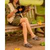 image:imageCOFACE Clogs for Women Casual Mules Womens Sandals Comfortable Slip On Size 612BeigeKhaki