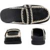 image:imageCOFACE Clogs for Women Casual Mules Womens Sandals Comfortable Slip On Size 612Black