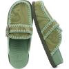 image:imageCOFACE Clogs for Women Casual Mules Womens Sandals Comfortable Slip On Size 612Green