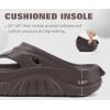 image:imageCOFACE Men Orthopedic Footbed Flip Flops Fabric Toe Post Beach Sandals Size 715Brown