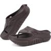 image:imageCOFACE Men Orthopedic Footbed Flip Flops Fabric Toe Post Beach Sandals Size 715Brown