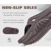 image:imageCOFACE Men Orthopedic Footbed Flip Flops Fabric Toe Post Beach Sandals Size 715Brown