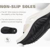 image:imageCOFACE Men Orthopedic Footbed Flip Flops Fabric Toe Post Beach Sandals Size 715WhiteBlack