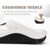image:imageCOFACE Men Orthopedic Footbed Flip Flops Fabric Toe Post Beach Sandals Size 715WhiteBlack