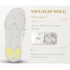 image:imageCOFACE Womens Dressy Orthotic Sandals Trendy Square Toe Comfortable Thick Athletic Cushion Recovery Walking Slides Lightweight Yoga Foam Flat with Plantar Fasciitis Arch SupportWhite