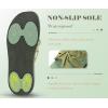 image:imageCOFACE Womens Dressy Orthotic Sandals Trendy Square Toe Comfortable Thick Athletic Cushion Recovery Walking Slides Lightweight Yoga Foam Flat with Plantar Fasciitis Arch SupportGreen