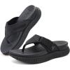 image:imageCOFACE Womens Orthopedic Flip Flops Comfortable Beach Summer Sandals Size 612Black