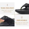image:imageCOFACE Womens Orthopedic Flip Flops Comfortable Beach Summer Sandals Size 612Black