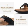 image:imageCOFACE Womens Orthopedic Flip Flops Comfortable Beach Summer Sandals Size 612BlackKhaki