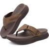 image:imageCOFACE Womens Orthopedic Flip Flops Comfortable Beach Summer Sandals Size 612Brown
