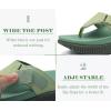 image:imageCOFACE Womens Orthopedic Flip Flops Comfortable Beach Summer Sandals Size 612Green