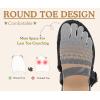 image:imageCOFACE Womens Orthotic Sandals Ladies Fashion Breathable Mesh Mules Round Toe Backless Loafers Slides Adjustable Wedge Heel Cushion Dressy Shoes With Comfortable Arch SupportBlack Khaki