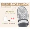 image:imageCOFACE Womens Orthotic Sandals Ladies Fashion Breathable Mesh Mules Round Toe Backless Loafers Slides Adjustable Wedge Heel Cushion Dressy Shoes With Comfortable Arch SupportSilver Grey