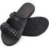 image:imageCOFACE Womens Sandals Comfortable Orthopedic Orthotic Recovery Ladies Plantar Fasciitis Walking Cushioned Cloud Slip On Slides for WomanBlack
