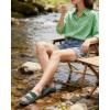 image:imageCOFACE Womens Sandals Comfortable Orthopedic Orthotic Recovery Ladies Plantar Fasciitis Walking Cushioned Cloud Slip On Slides for WomanGreen