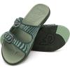 image:imageCOFACE Womens Sandals Comfortable Orthopedic Orthotic Recovery Ladies Plantar Fasciitis Walking Cushioned Cloud Slip On Slides for WomanGreen