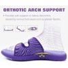 image:imageCOFACE Womens Sandals Comfortable Orthopedic Orthotic Recovery Ladies Plantar Fasciitis Walking Cushioned Cloud Slip On Slides for WomanPurple