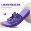 image:imageCOFACE Womens Sandals Comfortable Orthopedic Orthotic Recovery Ladies Plantar Fasciitis Walking Cushioned Cloud Slip On Slides for WomanPurple